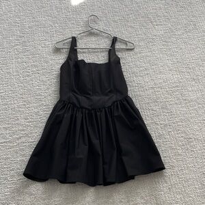 Zara Black Midi Dress